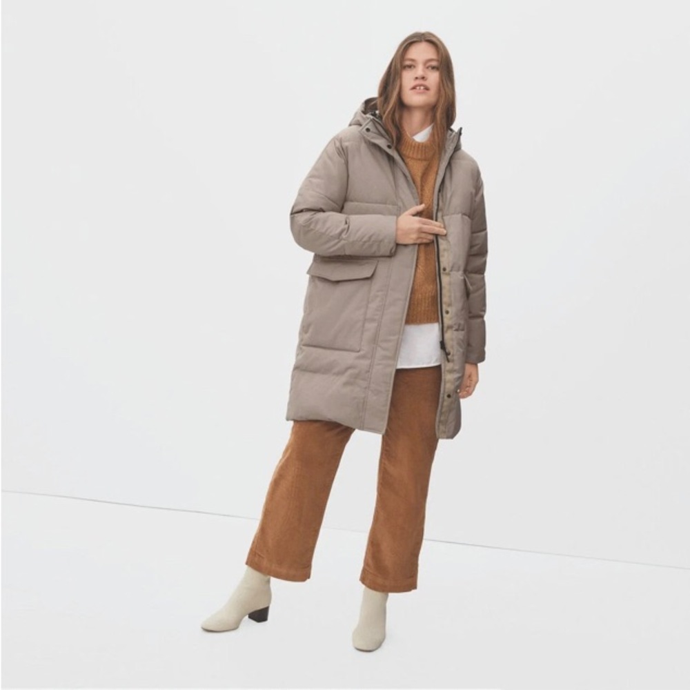 EVERLANE Renew Long Puffer Coat